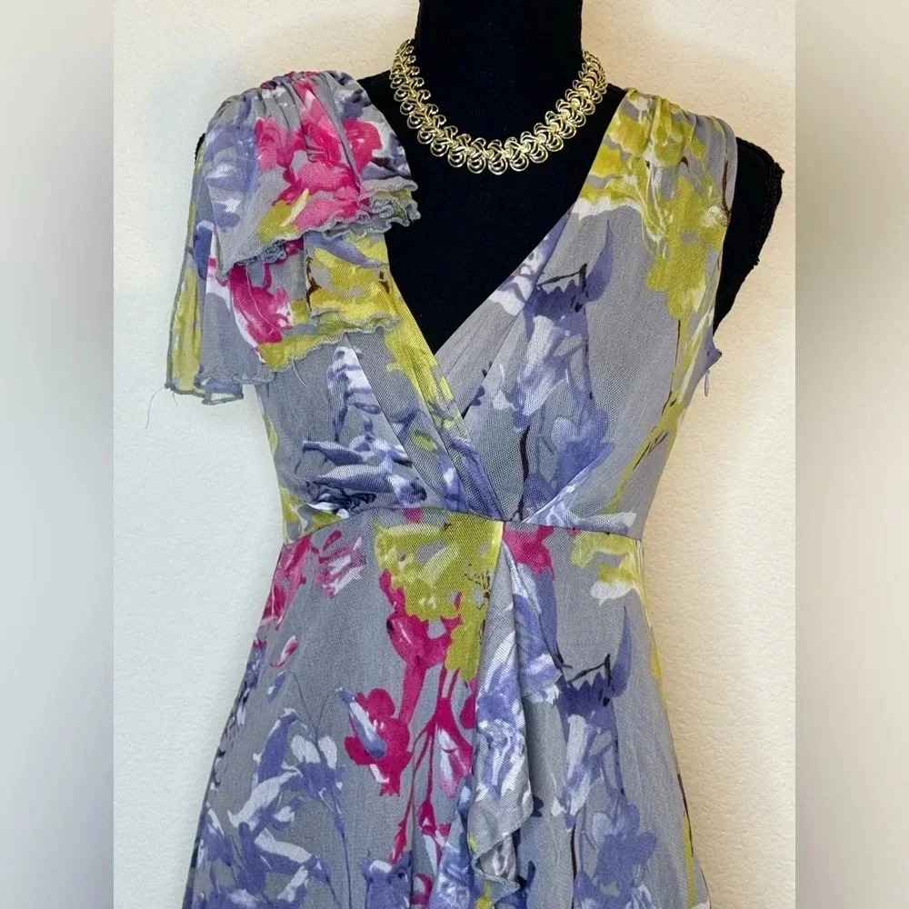 Vivienne Tam Floral Dress